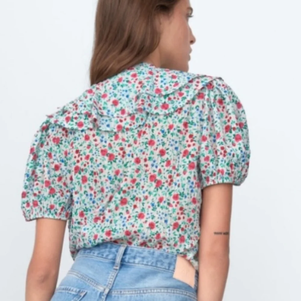 Zara Floral Print Top